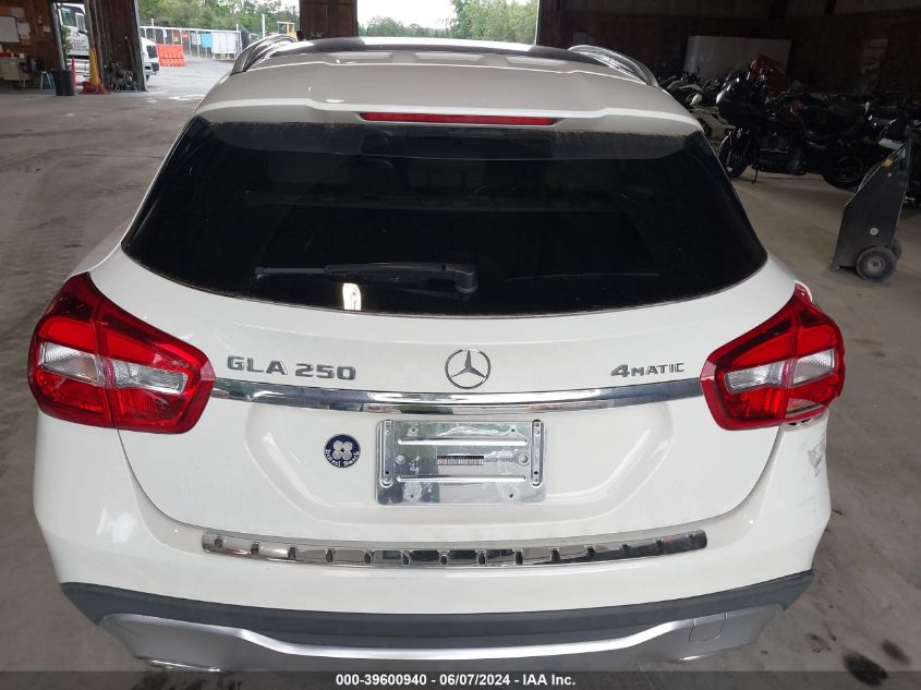 2018 Mercedes-Benz Gla 250 4Matic VIN: WDCTG4GB2JJ425376 Lot: 39600940