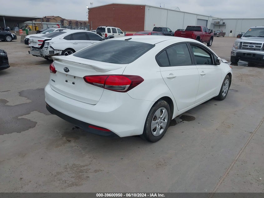 2017 KIA FORTE LX - 3KPFK4A73HE024237