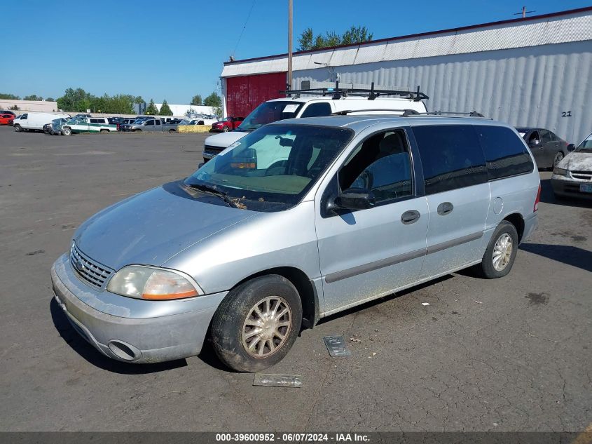 2001 Ford Windstar Lx VIN: 2FMZA51471BA80976 Lot: 39600952