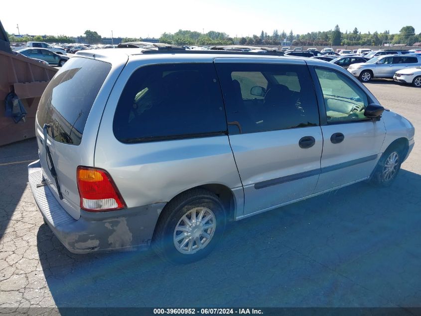 2001 Ford Windstar Lx VIN: 2FMZA51471BA80976 Lot: 39600952