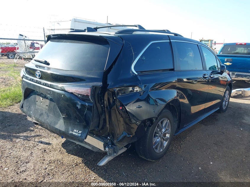 2023 Toyota Sienna Xle VIN: 5TDJRKEC9PS175069 Lot: 39600958
