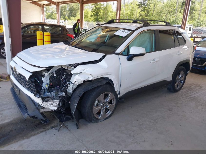 2022 Toyota Rav4 Xle VIN: 2T3P1RFV1NC257644 Lot: 39600982