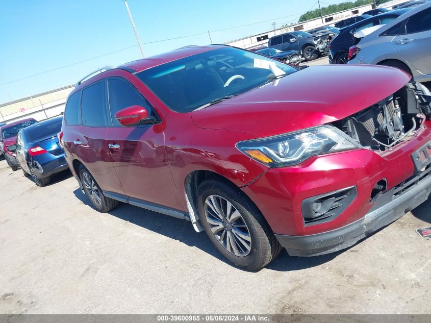 2018 Nissan Pathfinder S VIN: 5N1DR2MN1JC672377 Lot: 39600985