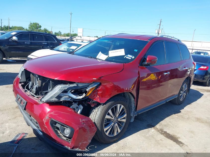 2018 Nissan Pathfinder S VIN: 5N1DR2MN1JC672377 Lot: 39600985