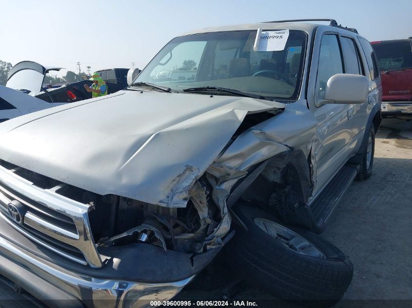 1999 Toyota 4Runner Sr5 V6 VIN: JT3GN86RXX0106474 Lot: 39600995