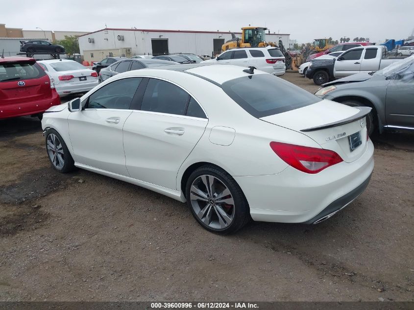 2018 Mercedes-Benz Cla 250 VIN: WDDSJ4EB0JN546055 Lot: 39600996