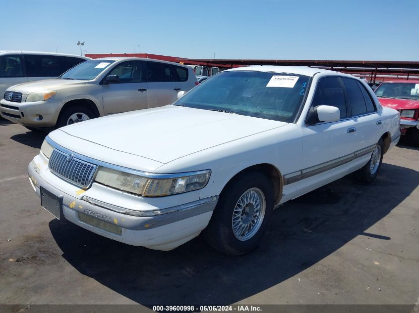 1992 Mercury Grand Marquis Ls VIN: 2MECM75W9NX728463 Lot: 39600998