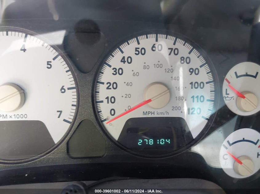 2008 Dodge Ram 1500 St/Sxt VIN: 1D7HA18N28J197819 Lot: 39601002