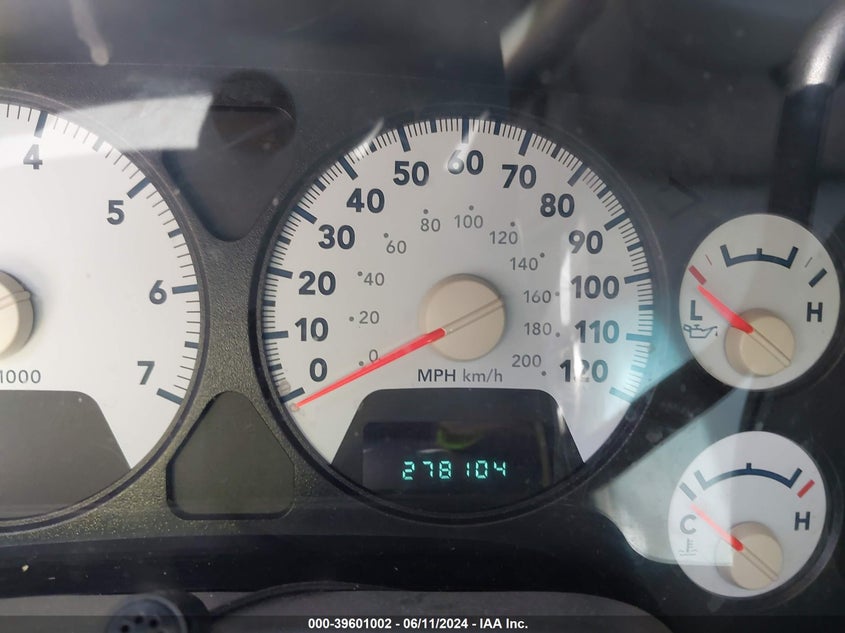 2008 Dodge Ram 1500 St/Sxt VIN: 1D7HA18N28J197819 Lot: 39601002