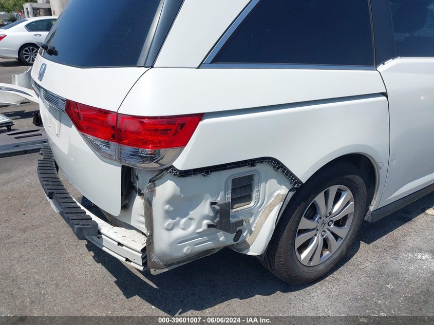 2014 Honda Odyssey Ex-L VIN: 5FNRL5H63EB048881 Lot: 39601007