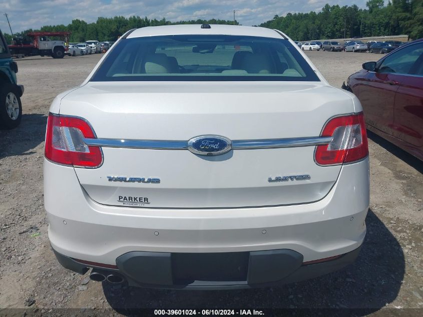 2012 Ford Taurus Limited VIN: 1FAHP2FW3CG132905 Lot: 39601024