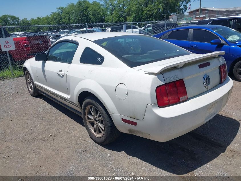 2005 Ford Mustang V6 Deluxe/V6 Premium VIN: 1ZVFT80N355163454 Lot: 39601028