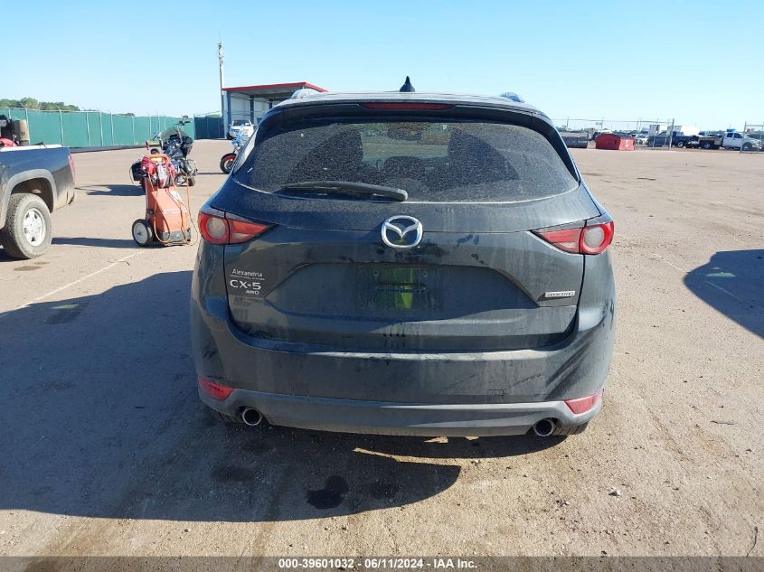 2021 Mazda Cx-5 Grand Touring VIN: JM3KFBDM3M1367014 Lot: 39601032