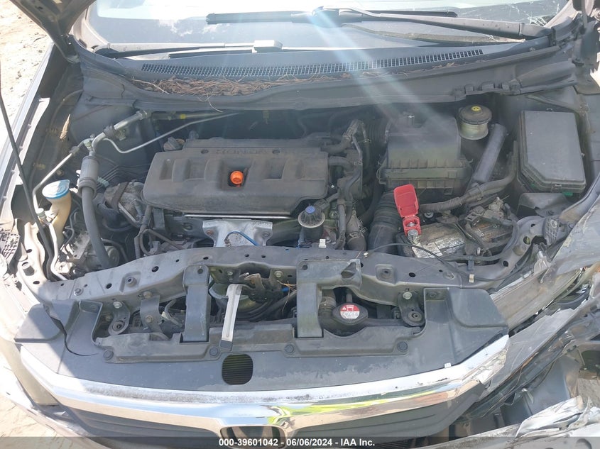 2012 Honda Civic Lx VIN: 19XFB2F54CE066324 Lot: 39601042