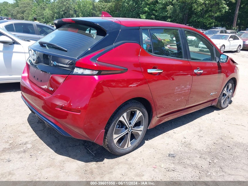 2018 Nissan Leaf Sv VIN: 1N4AZ1CPXJC305679 Lot: 39601050