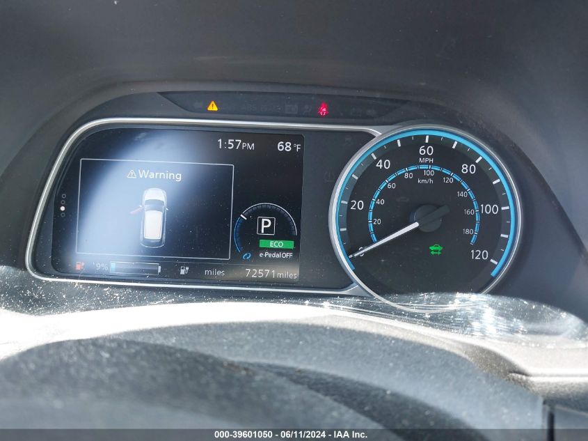 2018 Nissan Leaf Sv VIN: 1N4AZ1CPXJC305679 Lot: 39601050