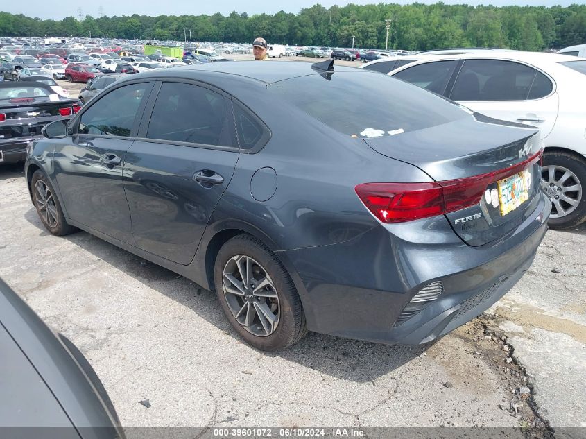 2022 Kia Forte Lxs VIN: 3KPF24AD5NE448195 Lot: 39601072