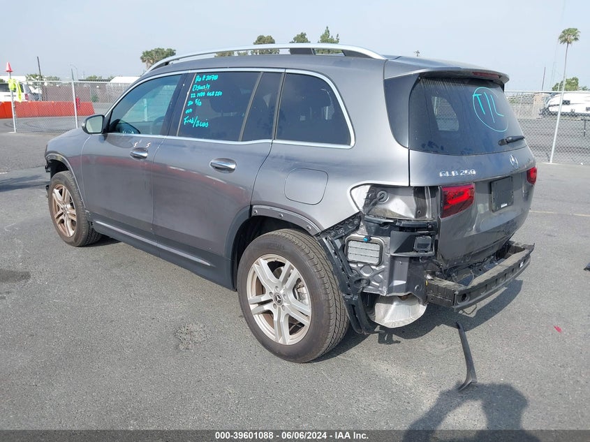2022 Mercedes-Benz Glb 250 VIN: W1N4M4GB8NW233898 Lot: 39601088