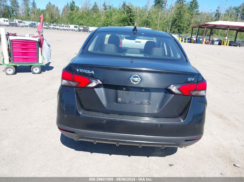 2021 Nissan Versa Sv Xtronic Cvt VIN: 3N1CN8EVXML893453 Lot: 39601089