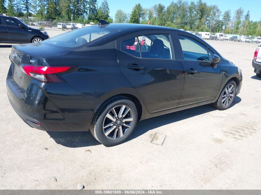 2021 Nissan Versa Sv Xtronic Cvt VIN: 3N1CN8EVXML893453 Lot: 39601089