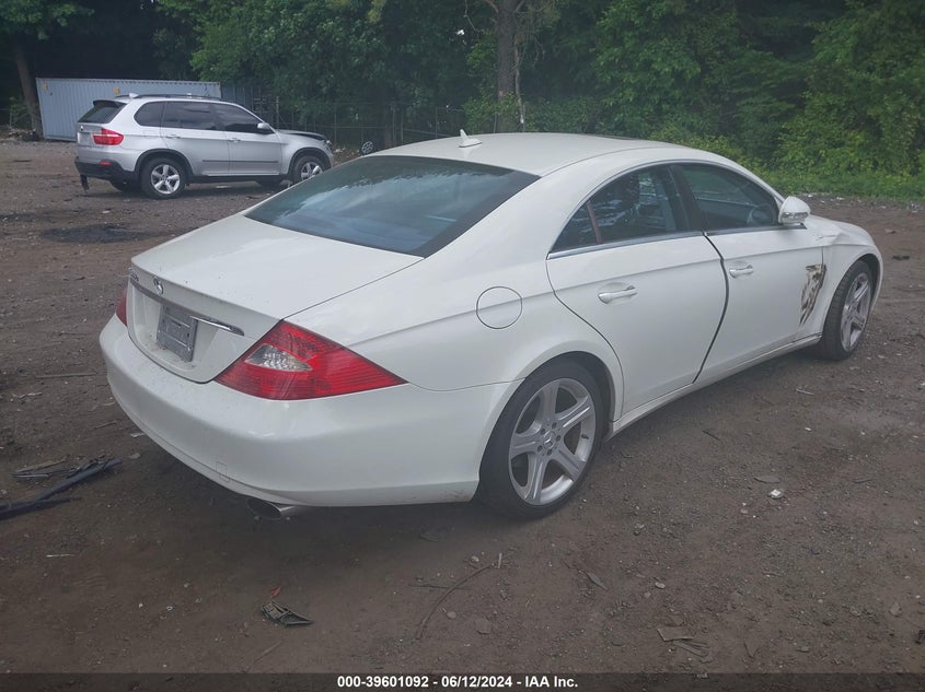 2007 Mercedes-Benz Cls 550 VIN: WDDDJ72X07A099642 Lot: 39601092