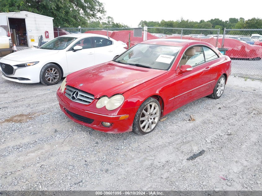 2007 Mercedes-Benz Clk 350 VIN: WDBTJ56H17F223643 Lot: 39601095
