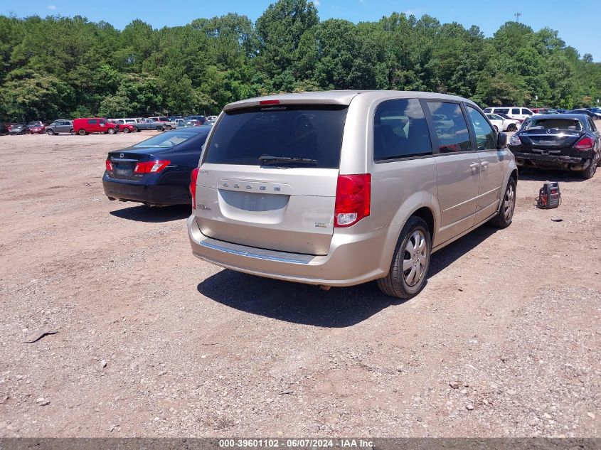 2014 Dodge Grand Caravan Se VIN: 2C4RDGBG5ER212792 Lot: 39601102