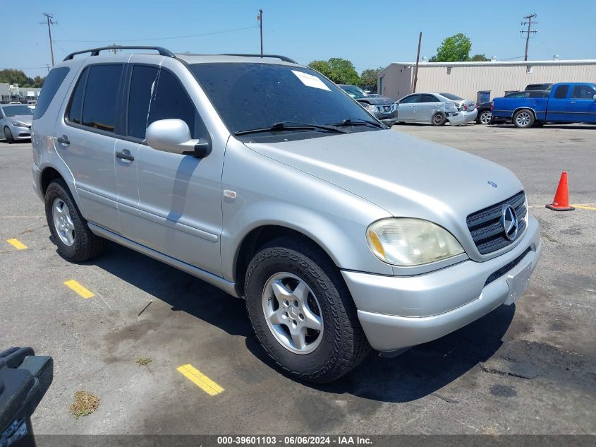 2001 Mercedes-Benz Ml 320 VIN: 4JGAB54E91A287122 Lot: 39601103