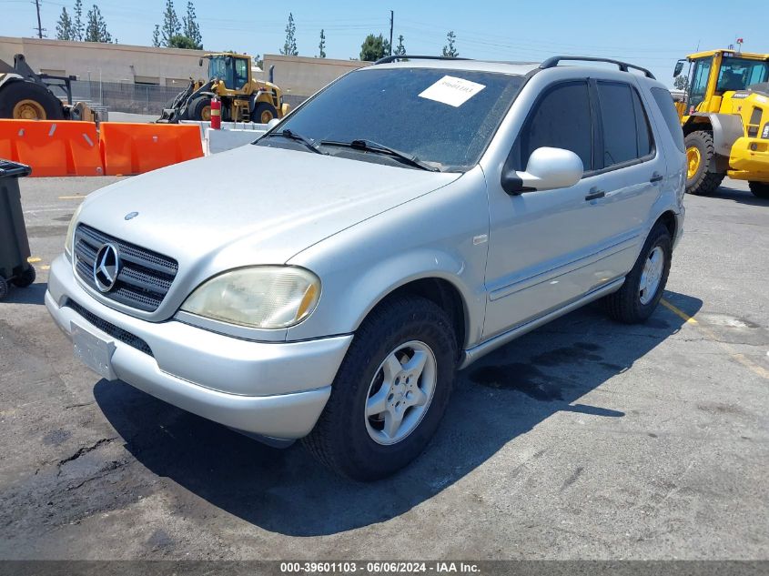 2001 Mercedes-Benz Ml 320 VIN: 4JGAB54E91A287122 Lot: 39601103