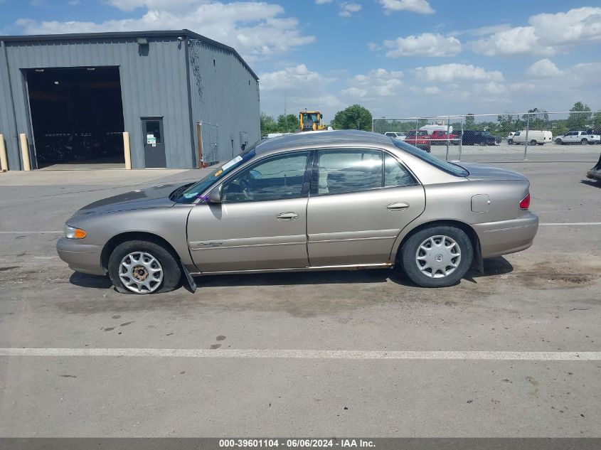 2001 Buick Century Custom VIN: 2G4WS52J811272613 Lot: 39601104