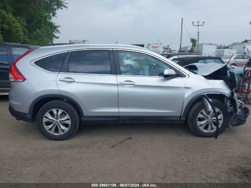 2013 Honda Cr-V Ex-L VIN: 2HKRM4H79DH686617 Lot: 39601106