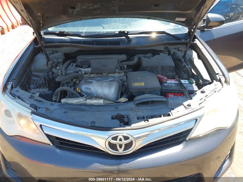 2012 Toyota Camry Le VIN: 4T1BF1FK6CU015360 Lot: 39601117