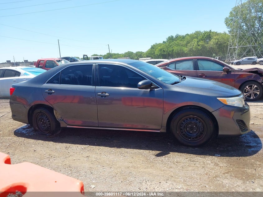 2012 Toyota Camry Le VIN: 4T1BF1FK6CU015360 Lot: 39601117