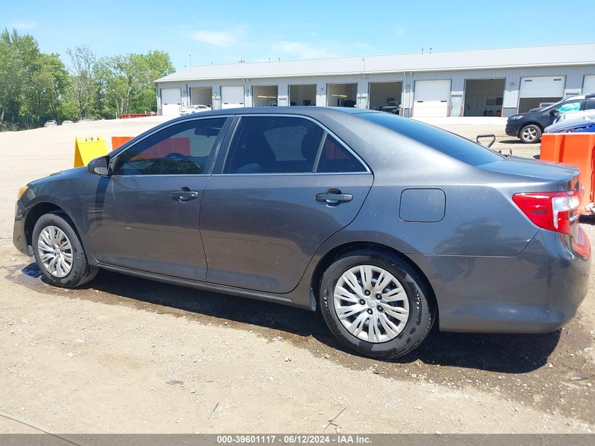 2012 Toyota Camry Le VIN: 4T1BF1FK6CU015360 Lot: 39601117