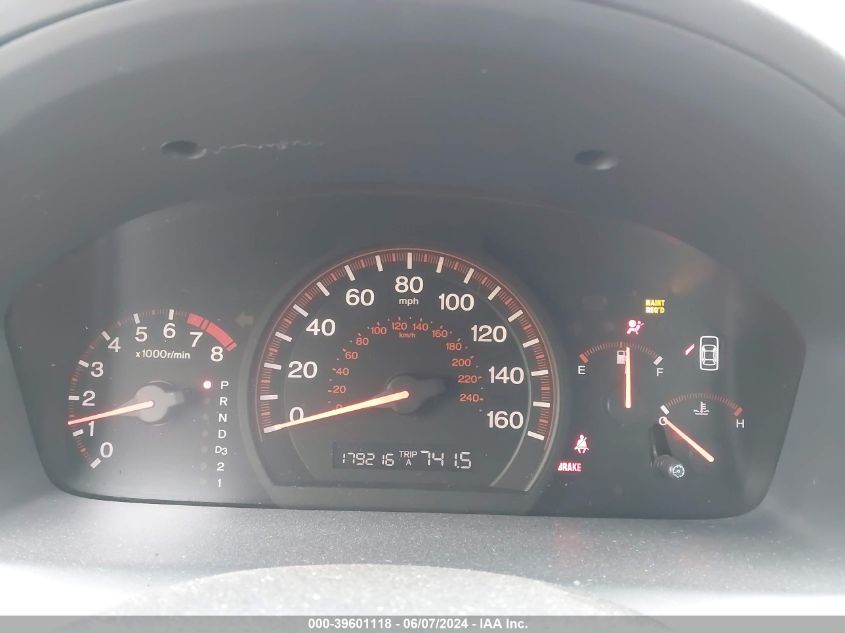 2005 Honda Accord 2.4 Lx Special Edition VIN: 1HGCM72515A020487 Lot: 39601118