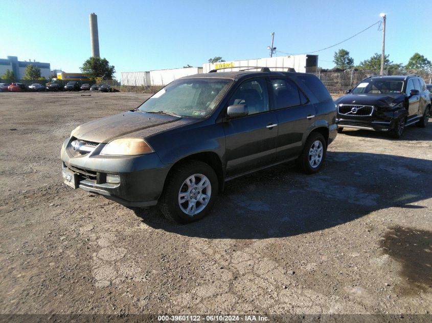 2005 Acura Mdx VIN: 2HNYD18665H554453 Lot: 39601122