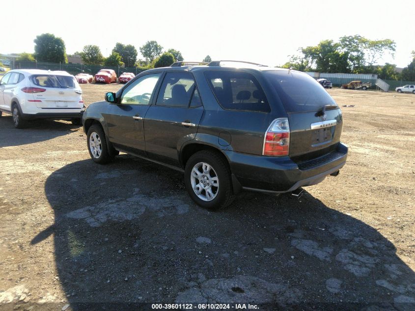 2005 Acura Mdx VIN: 2HNYD18665H554453 Lot: 39601122