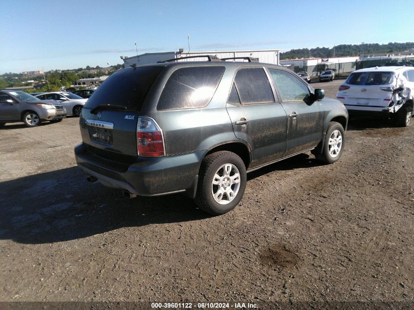 2005 Acura Mdx VIN: 2HNYD18665H554453 Lot: 39601122