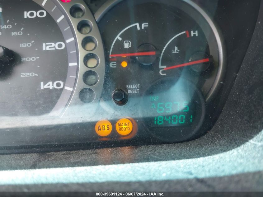 2003 Honda Pilot Ex VIN: 2HKYF18483H503622 Lot: 39601124