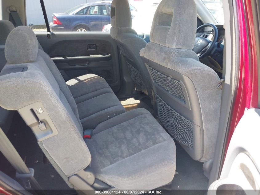 2003 Honda Pilot Ex VIN: 2HKYF18483H503622 Lot: 39601124