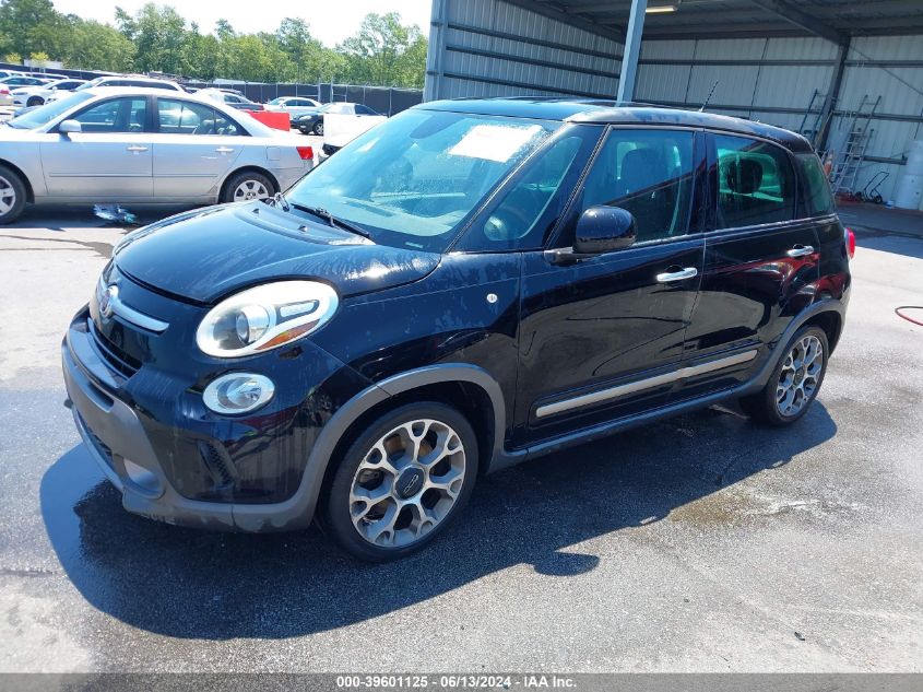 2014 Fiat 500L Trekking VIN: ZFBCFADH5EZ006626 Lot: 39601125