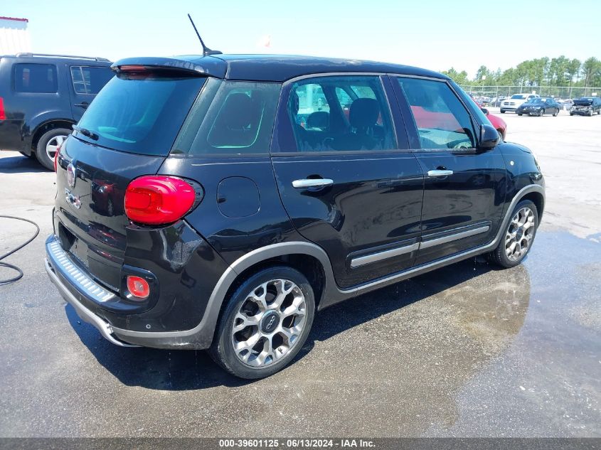 2014 Fiat 500L Trekking VIN: ZFBCFADH5EZ006626 Lot: 39601125