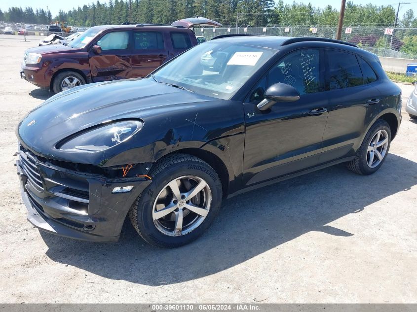 2021 Porsche Macan VIN: WP1AA2A52MLB07934 Lot: 39601130