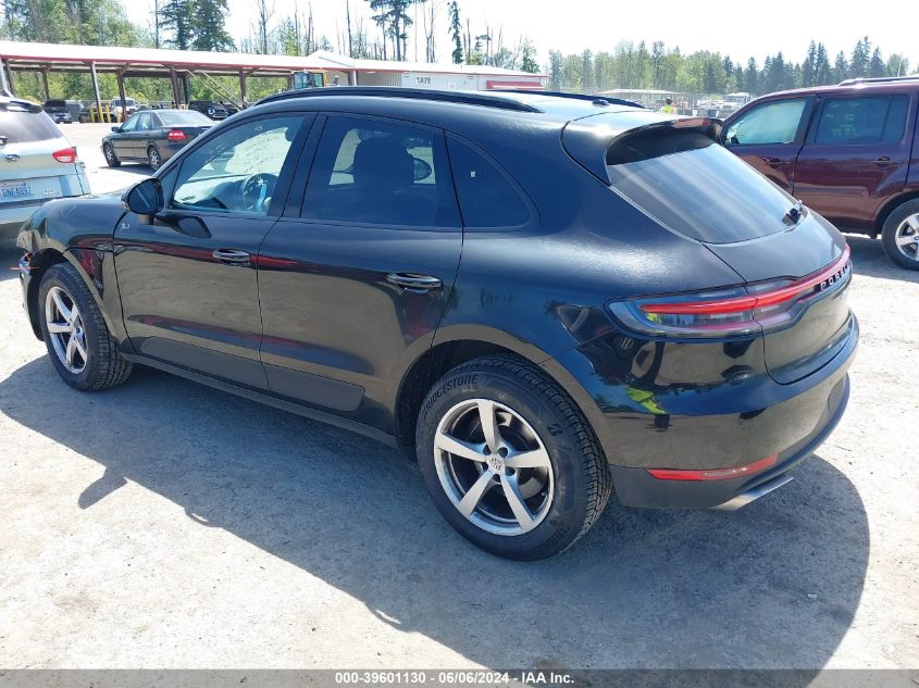 2021 Porsche Macan VIN: WP1AA2A52MLB07934 Lot: 39601130