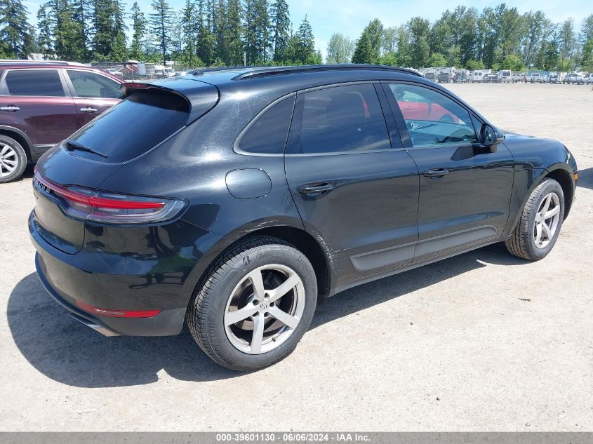 2021 Porsche Macan VIN: WP1AA2A52MLB07934 Lot: 39601130