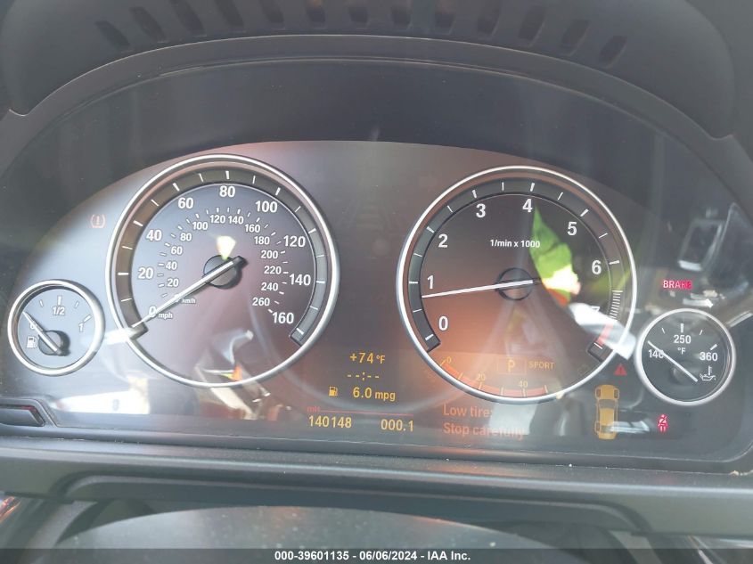 2011 BMW 535I I VIN: WBAFR7C56BC802048 Lot: 39601135