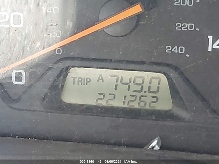 2000 Honda Accord 2.3 Se VIN: JHMCG6696YC007531 Lot: 39601143