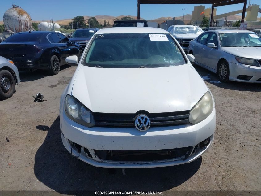 2011 Volkswagen Golf Tdi 4-Door VIN: WVWDM7AJ7BW055020 Lot: 39601149