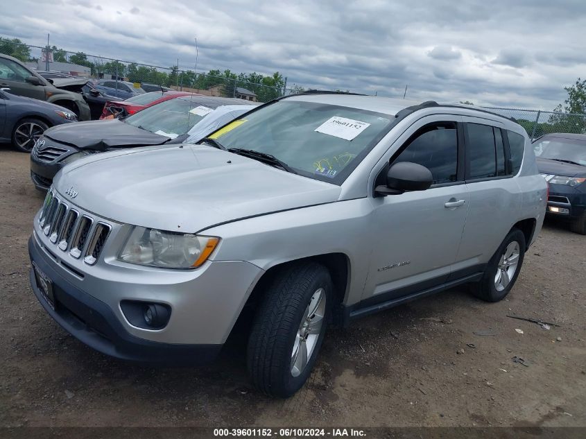 2012 Jeep Compass Sport VIN: 1C4NJDBB8CD590275 Lot: 39601152