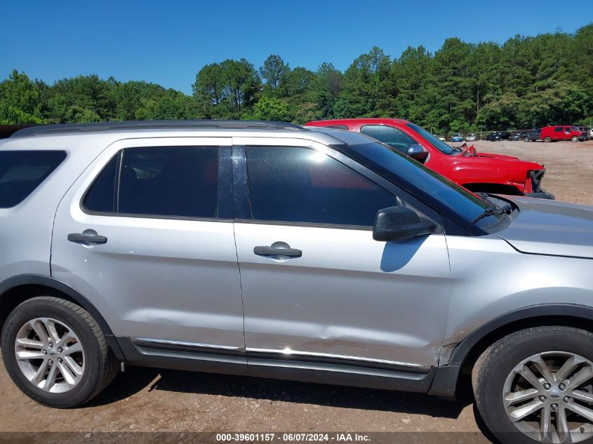 2017 Ford Explorer VIN: 1FM5K7BHXHGA89764 Lot: 39601157